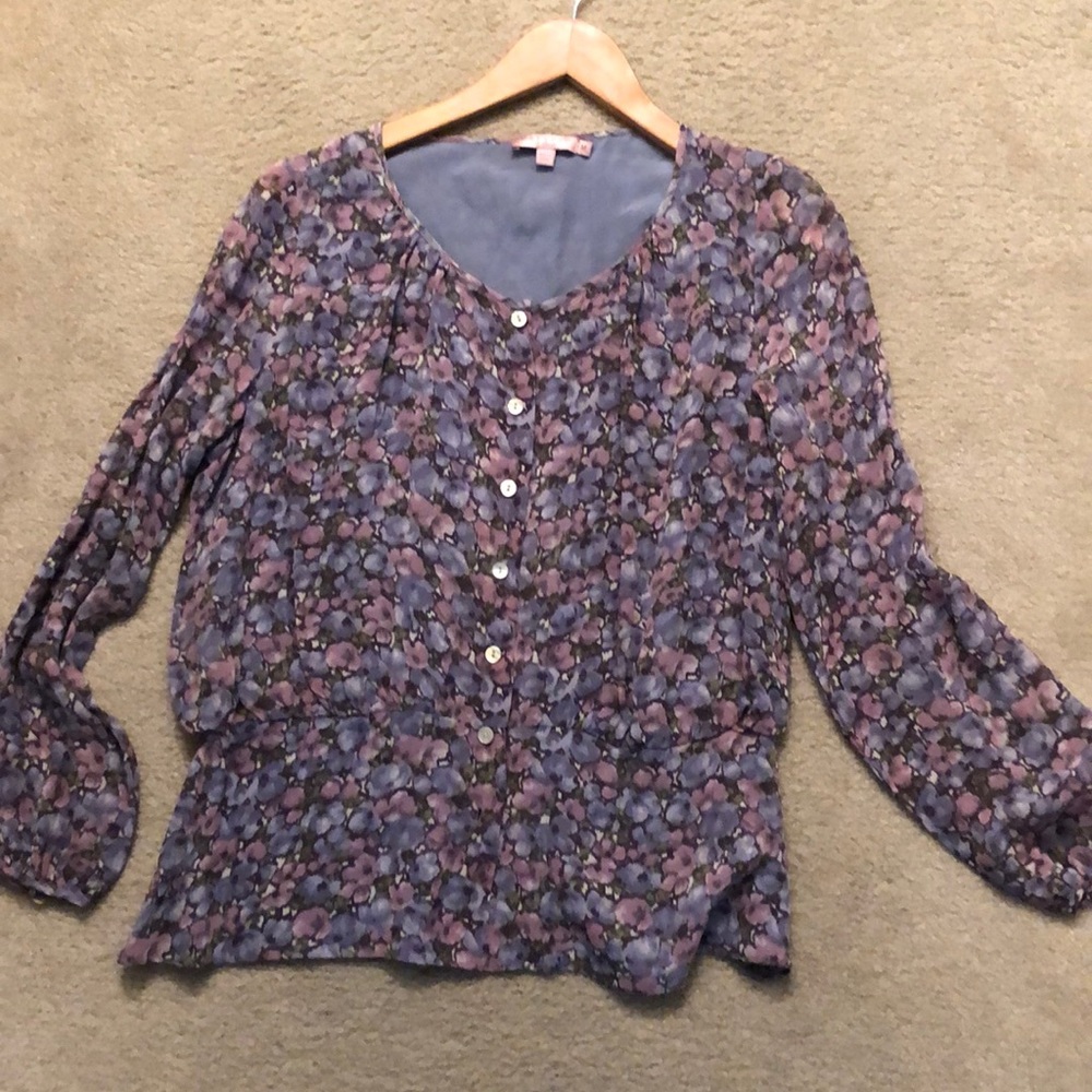 Calypso St. Barth, gorgeous floral top. Rare!